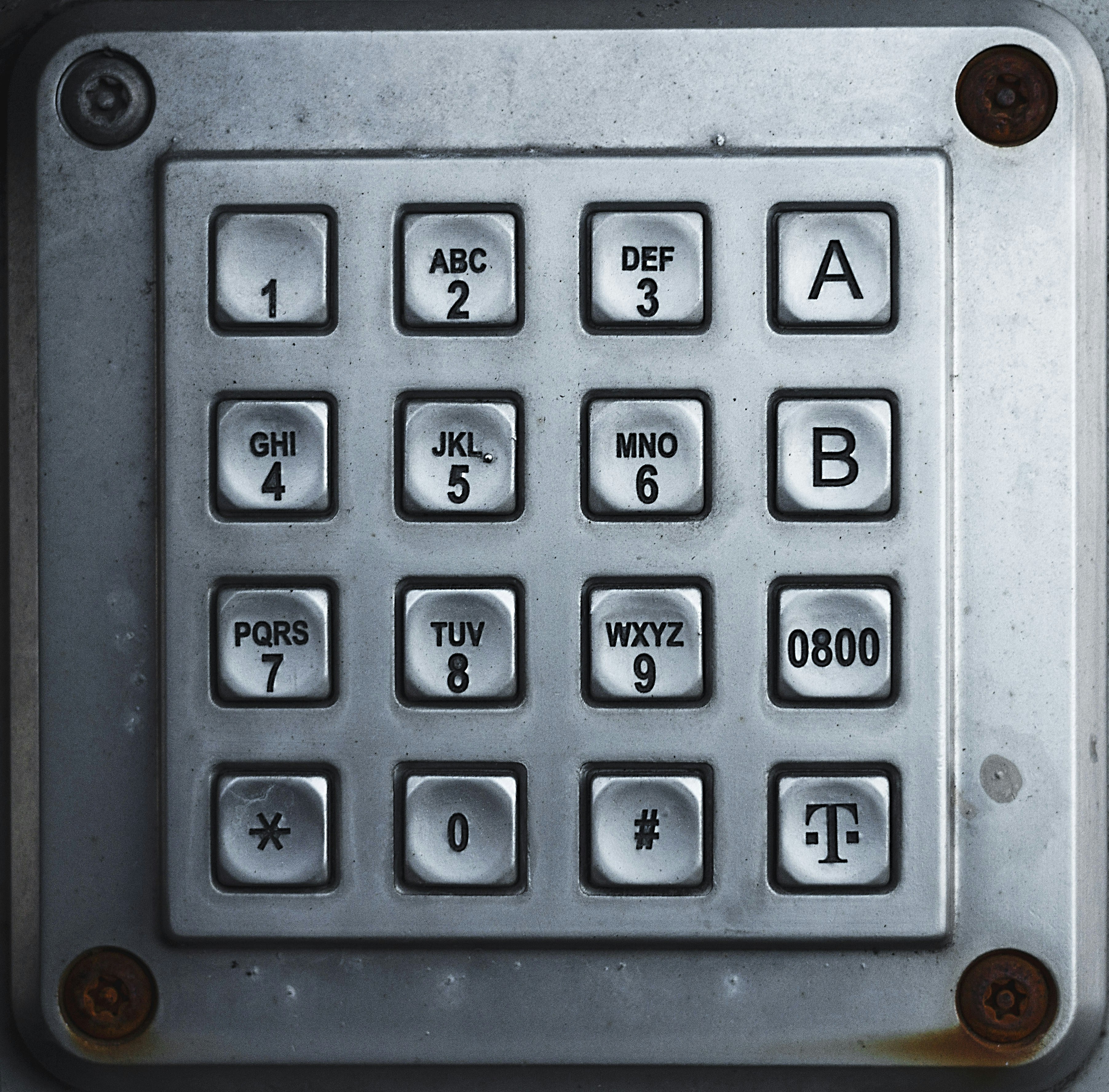 A close up of a button on a machine